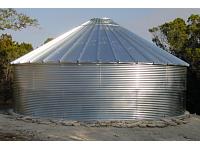 Steel 30 Degree Roof Water Tank - 3636 Gallon