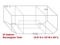 ATTA Rectangular Transfer Tank - 87 Gallon