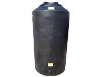 Norwesco Vertical Water Storage Tank (Black) - 165 Gallon