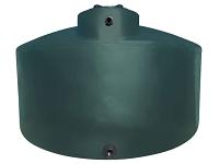 Norwesco Vertical Water Storage Tank (Dark Green) - 2500 Gallon