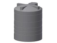 Norwesco Vertical Chemical Storage Tank - 3450 Gallon