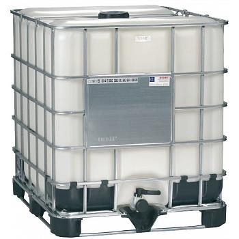 Mauser Caged IBC Tote (Washed Bottle) - 275 Gallon 1