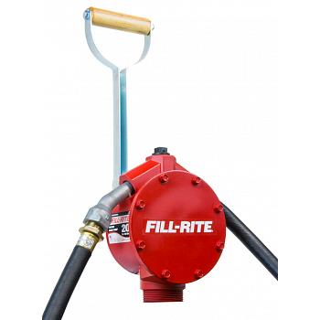 Fill-Rite FR152 Piston Hand Pump with Steel Telescoping Tube, Hose and Nozzle Spout 1