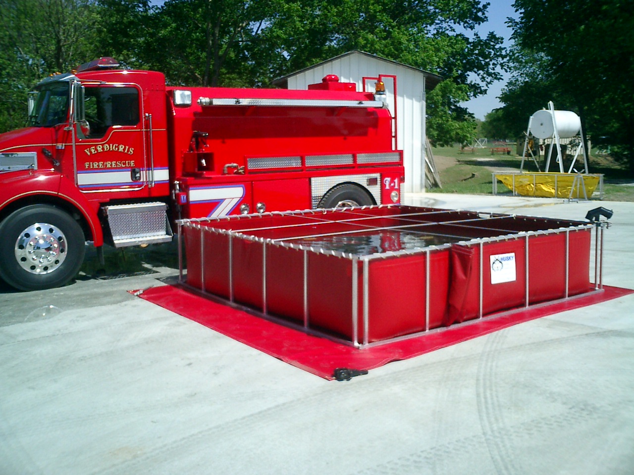 Enhancing Firefighting Efficiency: Portable Water Tanks for the Forest Service & Firefighters