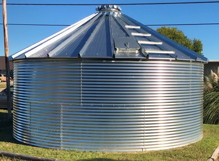 Steel 30 Degree Roof Water Tank 24555 Gallon
