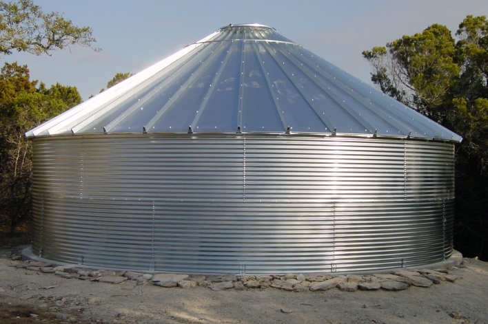 68k Litre Galvanised Steel Water Storage Tank (18ft x 10ft)