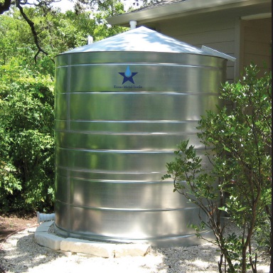 500 Gallon Galvanized Metal Water Storage Tank - Capitol Water Tanks