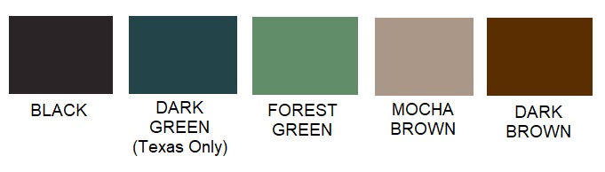 Bushman Tank Colors