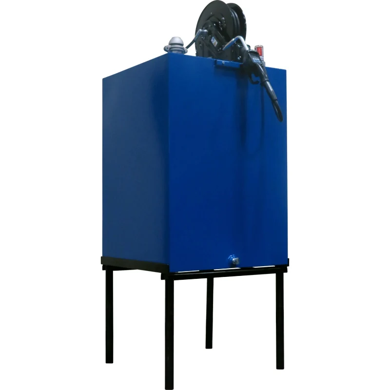Fluidall Single Wall Oil Tank / Fluidall 3:1 Pump Package / Non-Preset Dispenser - 200 Gallon