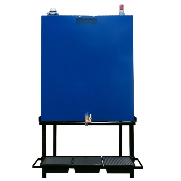 Fluidall Single Wall Gravity Feed Oil Tank Package - 315 Gallon