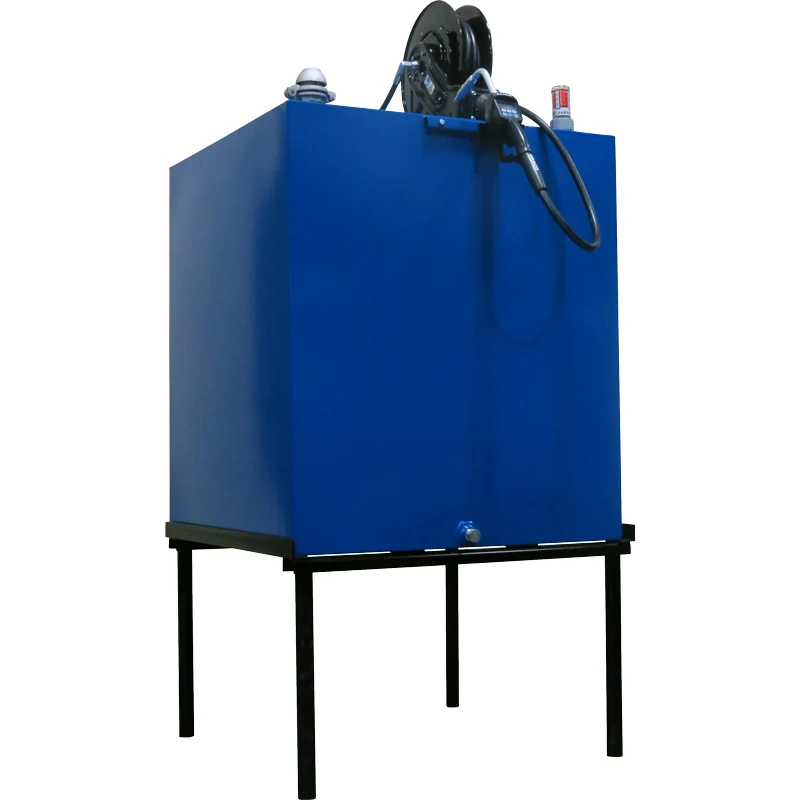 Fluidall Single Wall Oil Tank / Fluidall 3:1 Pump Package / Non-Preset Dispenser - 315 Gallon