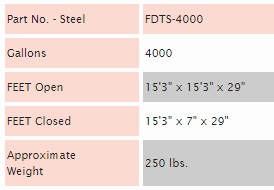 Fol-Da-Tank FDTS-4000 Information