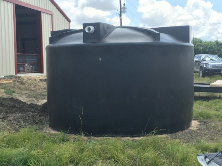 PolyMart Vertical Water Storage Tank (Short) 5000 Gallon