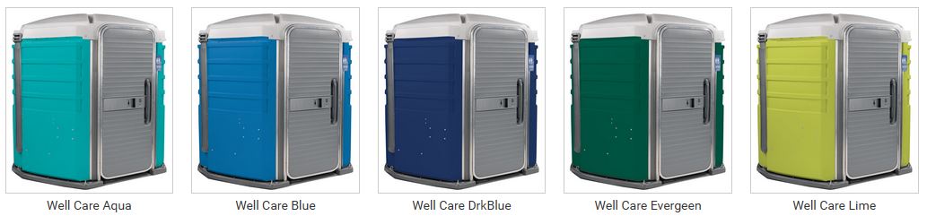 PolyJohn Portable Toilet Colors