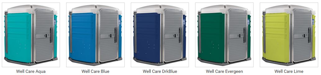 PolyJohn Portable Toilet Colors