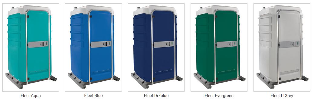 PolyJohn Portable Toilet Colors