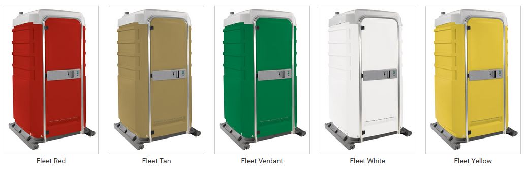 PolyJohn Portable Toilet Colors