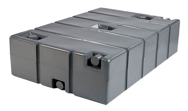 PolyJohn 250 Gallon Portable Holding Tank (Grey)