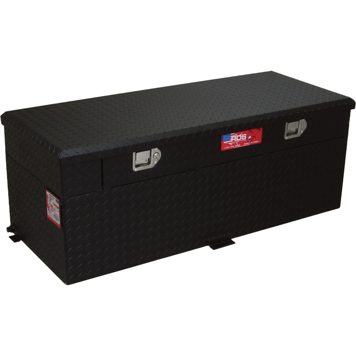 RDS 60 Gallon Refueling Tank & Toolbox Combo with Pump (Black)