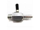 ATI Hose Barb Shutoff Valve 3/8" NPT x 3/8" Hose Barb