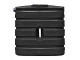 Bushman Slimline Ribbed Rainwater Tank (Black) - 130 Gallon