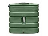 Bushman Slimline Ribbed Rainwater Tank (Dark Green) - 130 Gallon