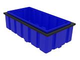 Custom Roto-Molding 500 Gallon Rectangular Open Top Aquaculture Tank
