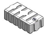 Custom Roto-Molding 500 Gallon Rectangular Tank (Lid On End)