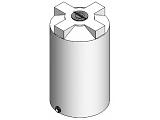 Custom Roto-Molding 250 Gallon Heavy Duty Chemical Storage Tank