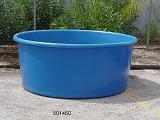 Duracast Round Open Top Aquaculture Tank - 450 Gallon