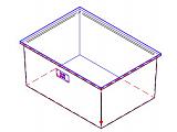 Duracast Rectangular Open Top Aquaculture Tank - 180 Gallon