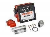 Fill-Rite 901CMK4200 4-Wheel Mechanical Meter, 1 in Meter