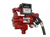 Fill-Rite FR311VLB 115/230V High Flow AC Pump with Hose, Nozzle & Liter Meter - 30 GPM