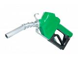 Fill-Rite N075DAU10 3/4" 2.5-14.5 GPM (9.5-55 LPM) Automatic Fuel Nozzle with Hook (Green)