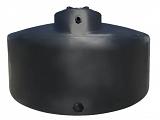 Norwesco Vertical Water Storage Tank (Black) - 1550 Gallon