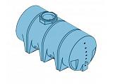 Norwesco Heavy Duty Drainable Leg Tank - 710 Gallon