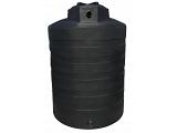 Norwesco Vertical Water Storage Tank (Black) - 1350 Gallon