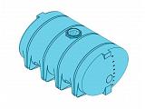Norwesco Heavy Duty Drainable Leg Tank - 2610 Gallon