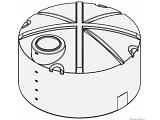 Norwesco Vertical Chemical Storage Tank (Gusset Top) - 1100 Gallon