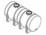 Norwesco Horizontal Leg Tank - 1800 Gallon (With Sump)
