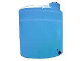 Norwesco Vertical Heavy Duty Chemical Storage Tank - 3000 Gallon