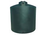 Norwesco Vertical Water Storage Tank (Dark Green) - 6500 Gallon