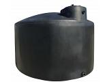 Norwesco Vertical Water Storage Tank (Black) - 1000 Gallon