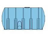 Norwesco Horizontal Leg Tank (Heavy Weight) - 6025 Gallon (With Baffles)