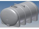 Norwesco Elliptical Leg Tank (Black) - 3250 Gallon