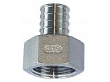 3/4" Stainless Steel PEX Female Adapter