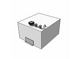 RDS Rectangular Above Deck Marine Fuel Tank - 13 Gallon