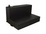 RDS 95 Gallon L-Shape Diesel Refueling/Auxiliary Fuel Tank (Black)