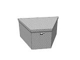 RDS Trailer Tongue Aluminum Toolbox - 70716