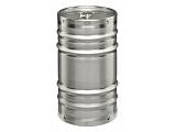 Skolnik Stainless Steel Wine Barrel (Top Fitting) - 25 Gallon